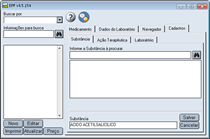 Dados da subst&acirc;ncia
