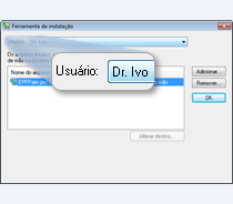Janela da instala&ccedil;&atilde;o